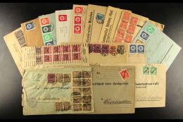 POLICE OFFICIAL MAIL. 1905-1941 Interesting Collection Of Covers Bearing Various Official Stamps, Showing Various... - Altri & Non Classificati