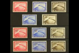 1928-33 GRAF ZEPPELIN ISSUES COMPLETE Includes 1928 2rm And 4rm, 1930 South America Flight Set, 1931 1rm, 1931... - Altri & Non Classificati