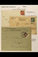 BERLIN 1886-1899 COVERS COLLECTION Neatly Presented On Pages. Includes A Selection Of 1pf, 1 1/2pf, 2pf, 3pf , 5pf... - Altri & Non Classificati