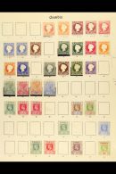 1880-1909 MINT COLLECTION On An Album Page With Shade & Watermark Interest. Inc 1880-81 Wmk Sideways 2d And... - Gambia (...-1964)