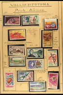 WALLIS & FUTUNA 1940-82 MINT COLLECTION In Mounts On Pages. Inc  1941 France Libre Opt'd Range To 1f25 Mint,... - Altri & Non Classificati