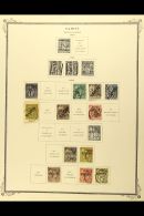 TAHITI 1893 - 1903 Very Fine Used Selection Including 1893 1c Black On Blue, 5c Green, 10c, 15c 20c (on Piece),... - Altri & Non Classificati