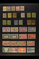 REUNION 1885-1947 MINT / NHM COLLECTION Presented On Stock Pages. Includes 1885-1901 Surcharged Ranged With An... - Altri & Non Classificati