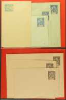 NOSSI-BE 1892-4 MINT POSTAL STATIONERY COLLECTION Includes Mint Envelopes In 5c, 15c &25c Values &... - Altri & Non Classificati