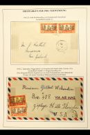 NEW CALEDONIA 1946-1961 Fine And Attractive COMMERCIAL COVERS COLLECTION. Generally To Overseas Destinations And... - Altri & Non Classificati