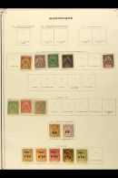 MARTINIQUE 1888-1947 All Different FINE MINT Collection On Yvert Printed Leaves. Note 1888-91 Surcharges (3); 1892... - Altri & Non Classificati
