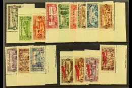 LEBANON 1926 Refugees Overprints Postage & Air Complete Set (Yvert 63/74 & 17/20, SG 79/94), Fine Never... - Altri & Non Classificati