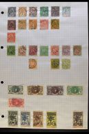 FRENCH GUINEA 1892-1942 All Different FINE USED Collection On Pages. With 1892 "Tablet" Most Values To 75c; 1900... - Altri & Non Classificati