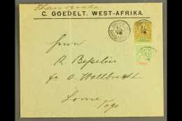 DAHOMEY 1905 (27 Jul) Mixed Franking Prtd Cover From Ouidah To Lome, Togo, Bearing Golfe De Benin 1893 20c Plus... - Altri & Non Classificati