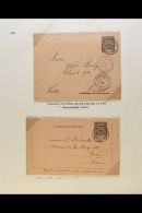 BENIN 1892-1905 COVER & CARDS. An Interesting Collection Of Various Postal Stationery Postal & Letter... - Altri & Non Classificati