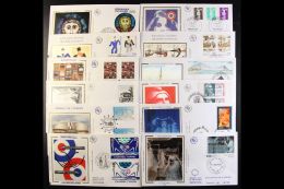 SILK FIRST DAY COVERS 1988-1997 All Different Collection. Each Cover Bearing A Stamp (or Stamps) And Matching... - Altri & Non Classificati