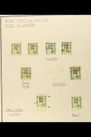 RAILWAY PARCELS 1948-1960 FINE USED COLLECTION With Some Specialization On Leaves, Inc 1948-54 10f (x8), 20f (x25)... - Altri & Non Classificati