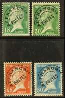 PRECANCELS (PREOBLITERES) 1922-47 Pasteur Set, Yvert 65/68, Never Hinged Mint (4 Stamps) For More Images, Please... - Altri & Non Classificati