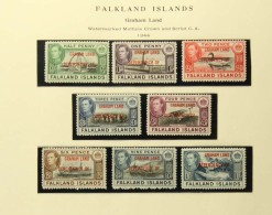 1944-81 A Very Fine Mint Collection On Printed Pages, Incl. 1944 Overprints Complete (two Of The Sets Are Nhm),... - Falkland