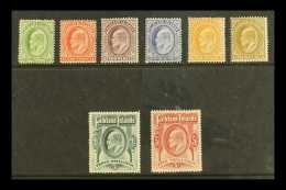 1904-12 KEVII Complete Set, SG 43/50, Very Fine Mint, Very Fresh & Attractive. (8 Stamps) For More Images,... - Falkland Islands