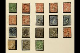 1891 - 1902 GOOD USED SELECTION Range Of Values To 1s With Shades And Some Interest In Cork And Cds Cancels Incl... - Falkland