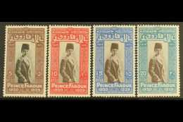 1929 SPECIAL PRINTING. Birthday Complete Set With Different Colours Of Centres (5m Centre In Black And Others In... - Altri & Non Classificati