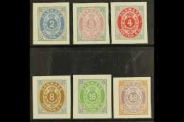 1870-1905 Complete Reprinted Set Of "Skilling" Values With Inverted Frames, Facit 20/7N2, Very Fine, Imperforate,... - Altri & Non Classificati