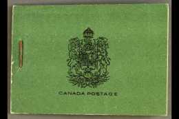 BOOKLETS 1931 Black On Green Cover 25c Booklet With English Text, SG SB17, Complete. For More Images, Please Visit... - Altri & Non Classificati