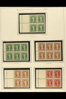 BOOKLET PANES 1937-1951 COMPLETE Very Fine Mint (a Few Never Hinged) Collection In Hingeless Mounts On Leaves, All... - Altri & Non Classificati