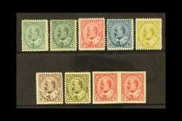 1903-12 King Edward Issue, An Attractive Mint Range With 1c (2 Shades), 2c, 5c To 10c (these With Tiny Thins) And... - Altri & Non Classificati