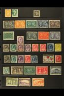 1868-1936 MINT SELECTION On Stock Pages. Includes 1897 Jubilee Range To 50c, 1897-1902 Defins To 7c, 1908 Quebec... - Altri & Non Classificati