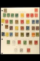 1859-1952 USED COLLECTION CAT £2000+ An Extensive Collection Of This Period Presented On Printed Pages.... - Altri & Non Classificati