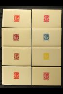 1861 REPRINTED DIE PROOFS. A Spectacular Complete Group Of Reprinted Die Proofs On Thick Card Bearing Impressions... - Altri & Non Classificati