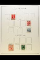 JAPANESE OCCUPATION 1942-1944 FINE MINT COLLECTION On Leaves, All Different, Inc 1942 ½a On 2s, 1r On 10s... - Birmania (...-1947)