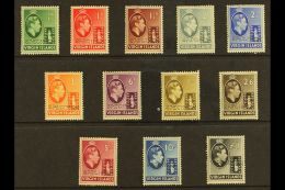 1938 Geo VI Set Complete, Perforated "Specimen", SG 110s/121s, Very Fine Mint Large Part Og. (12 Stamps) For More... - British Virgin Islands