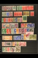 1904-52 A Fine Used Collection Incl. 1904 To 1s, 1913-19 To 6d With Shades Of ½d (2), 1d (4), War Tax, 1921... - British Virgin Islands