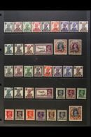 1944-1961 ALL DIFFERENT COLLECTION Fresh Mint And Fine Used. MUSCAT 1944 Definitive Complete Set Mint, Plus Set To... - Bahrain (...-1965)