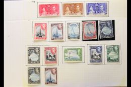 1937-70 FINE MINT COLLECTION An Essentially All Different Collection On Album Pages, Includes 1938-52 Set To 1s... - Bermuda