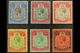 1918-22 KGV "Key Types" Wmk Mult Crown CA Set, SG 51b/5, Mint, £1 Has Small Hinge Thin (6). For More Images,... - Bermuda