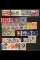 1935-53 A Fine Cds Used Range Incl. 1935 Jubilee Set, 1938 Definitive Set, 1948 Wedding, UPU Etc. (35 Stamps) For... - Altri & Non Classificati