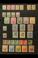 1882-1969 MINT COLLECTION Presented On Stock Pages. Includes QV Defins To 4d, Seal To 6d, 1897 Jubilee 5d, 6d... - Barbados (...-1966)