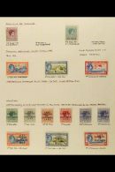 1937-52 EXTENSIVE VFM KGVI COLLECTION Neatly Presented On Written Up Album Pages. Includes 1938-52 Definitive Set... - Altri & Non Classificati