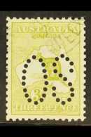 OFFICIAL 1913 3d Olive Roo Die II Large "OS" Perfin, SG O5e, Fine Cds Used, Very Nice Centering, Fresh. For More... - Altri & Non Classificati