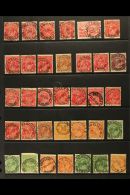 KGV HEADS - POSTMARKS Fine Cds Used Collection Of KGV Head Stamps (a Few On Piece) Arrange By State For POSTMARKS.... - Altri & Non Classificati