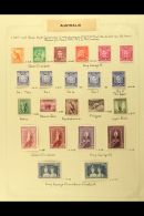 1937-49 MINT DEFINITIVE COLLECTION On An Album Page. A Complete Set With ALL Listed Varieties, SG 164/178a With... - Altri & Non Classificati