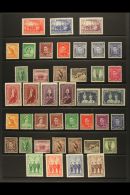 1936-52 COMPREHENSIVE VFM / NHM KGVI COLLECTION Presented On Stock Pages. A Complete Basic Collection, Chiefly... - Altri & Non Classificati