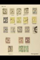 1915-1927 FINE USED COLLECTION Of The Watermark Narrow Crown Kangaroos On A Page With Shades & Die Types, Inc... - Altri & Non Classificati