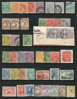 1913-53 USEFUL USED COLLECTION Presented On Stock Pages. Includes Roos To Various Watermark 5s, KGV Heads To... - Altri & Non Classificati