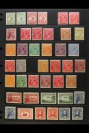 1913-36 KGV MINT COLLECTION CAT £1200+ Presented On Stock Pages. Includes 1913-14 6d Kookaburra, 1915-27 3d... - Altri & Non Classificati