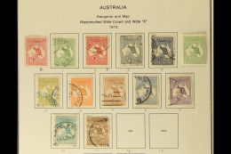 1913-1990 ALL DIFFERENT COLLECTION On Pages, Fresh Mint (some Modern Never Hinged) & Used Stamps, Inc 1913-14... - Altri & Non Classificati