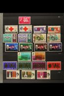 1963-1988 COMPREHENSIVE NEVER HINGED MINT COLLECTION On Stock Pages, ALL DIFFERENT Complete Sets &... - Ascensione