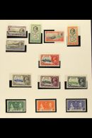 1934-63 FINE MINT COLLECTION Includes 1934 Definitive Set To 3d, 1935 Silver Jubilee Set (the 2d Is With A... - Ascensione