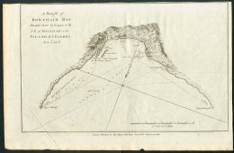 1787 MAP - CELEBES (INDONESIAN SULAWESI) "A Draught Of BONTHIAN BAY, Situated About 30 Leagues To The SE Of... - Altri & Non Classificati