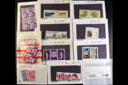 BRITISH COMMONWEALTH 1930's-1980's NEVER HINGED MINT RANGES In Packets & On Display Cards, Chiefly All... - Altri & Non Classificati