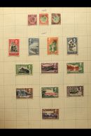 QV TO KGVI BRITISH COMMONWEALTH Mint And Used Old-time Collection On A Thick Pile Of Album Pages (look To Have... - Altri & Non Classificati